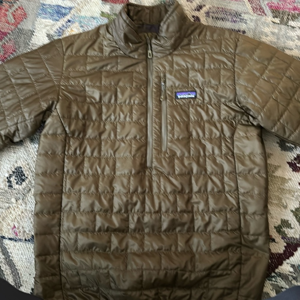 Patagonia nano puff pullover 1/4 zip
